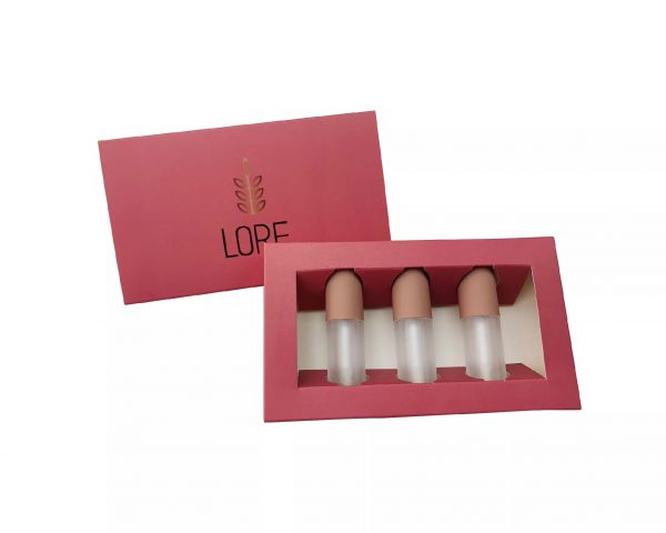 lipgloss box packaging custom