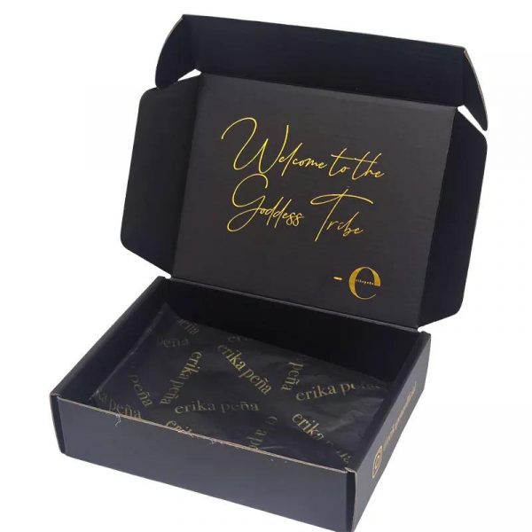 clothing box packaging custom