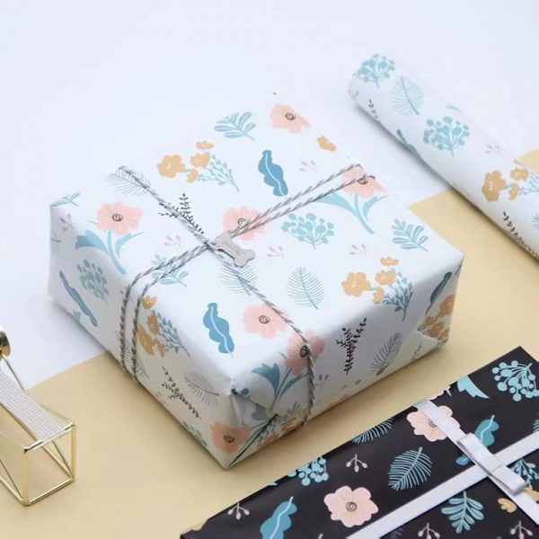 gift wrapping paper
